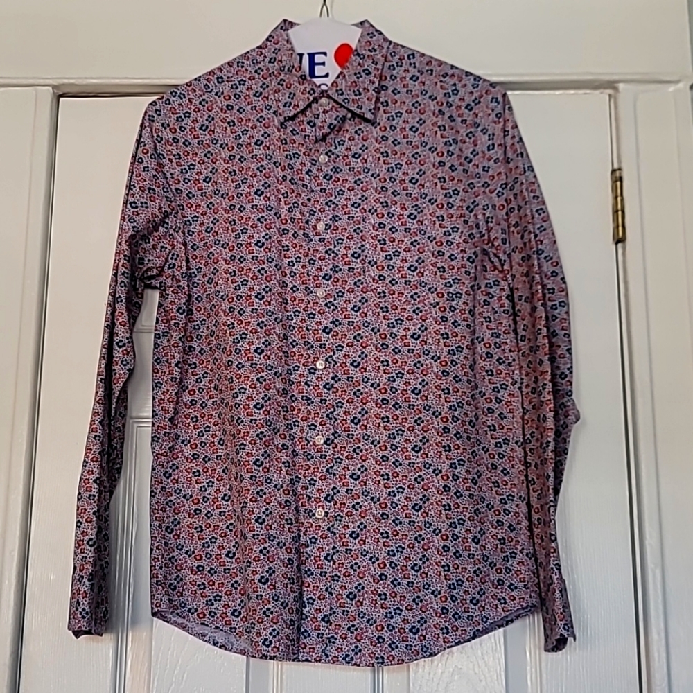 J Crew floral longsleeve
